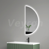 Custom Home Decor Bathroom LED Wall Mirror, Smart Home Makeup Vanity LED Mirror with Light, Touch Sensor Illuminated Mirror